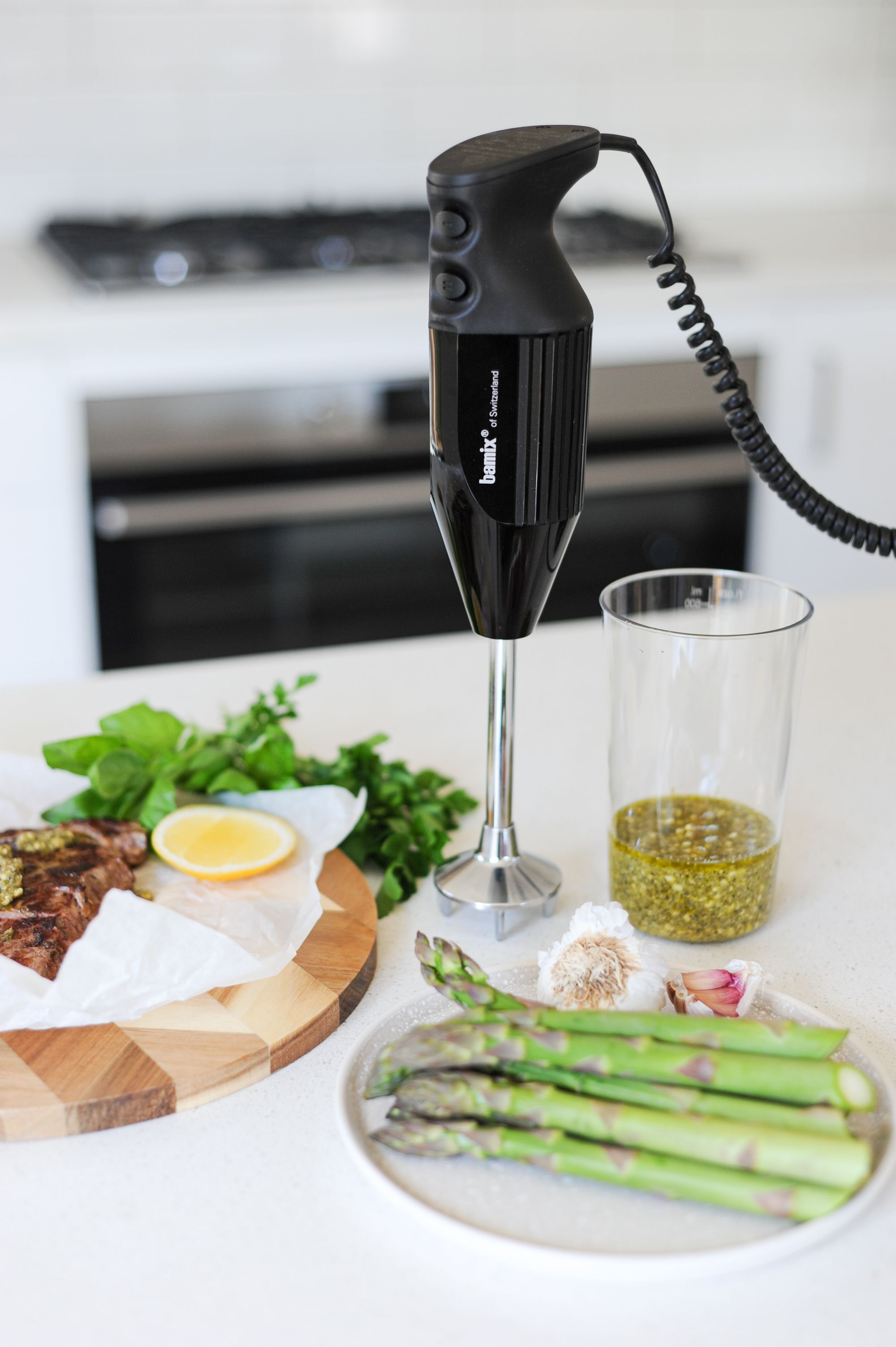 Bamix Speciality Grill Chill BBQ Immersion Blender 200W Black